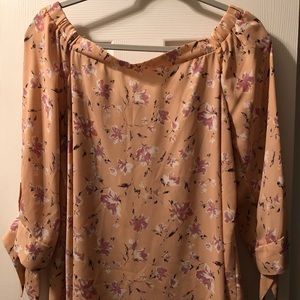 Off the shoulder top